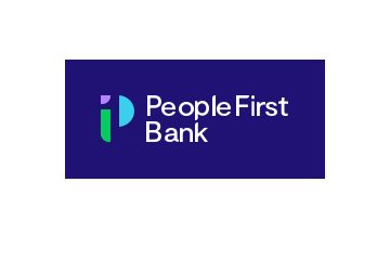 Logo for People First Bank