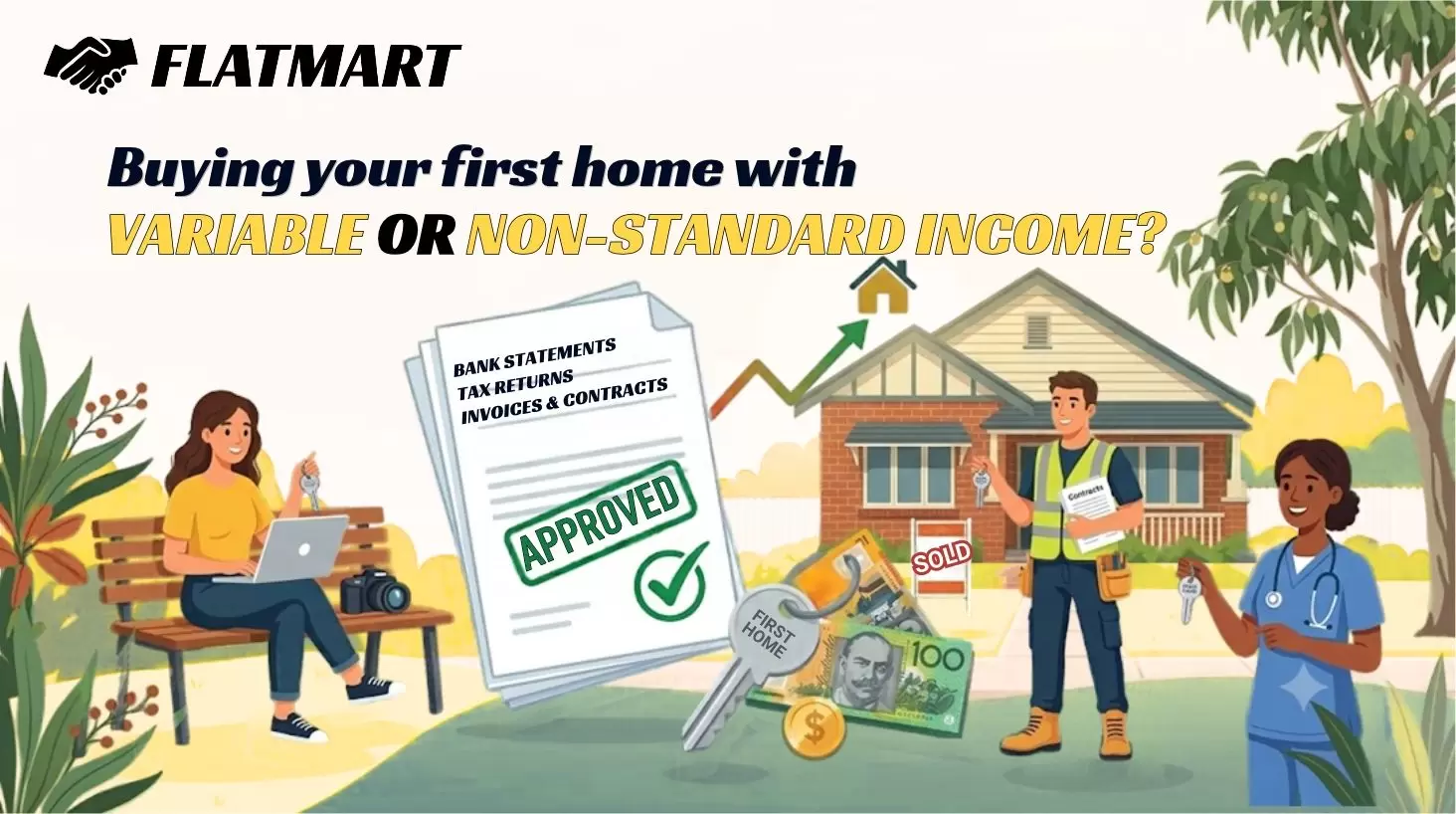 Buying Your First Home With Variable or Non-Standard Income