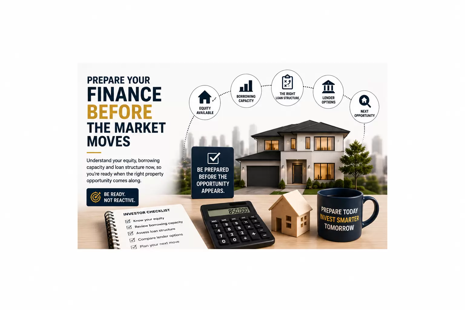 Should You Get Your Finance Ready Before the Property Market Moves?