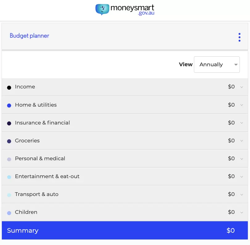 Money Smart Budget Planner