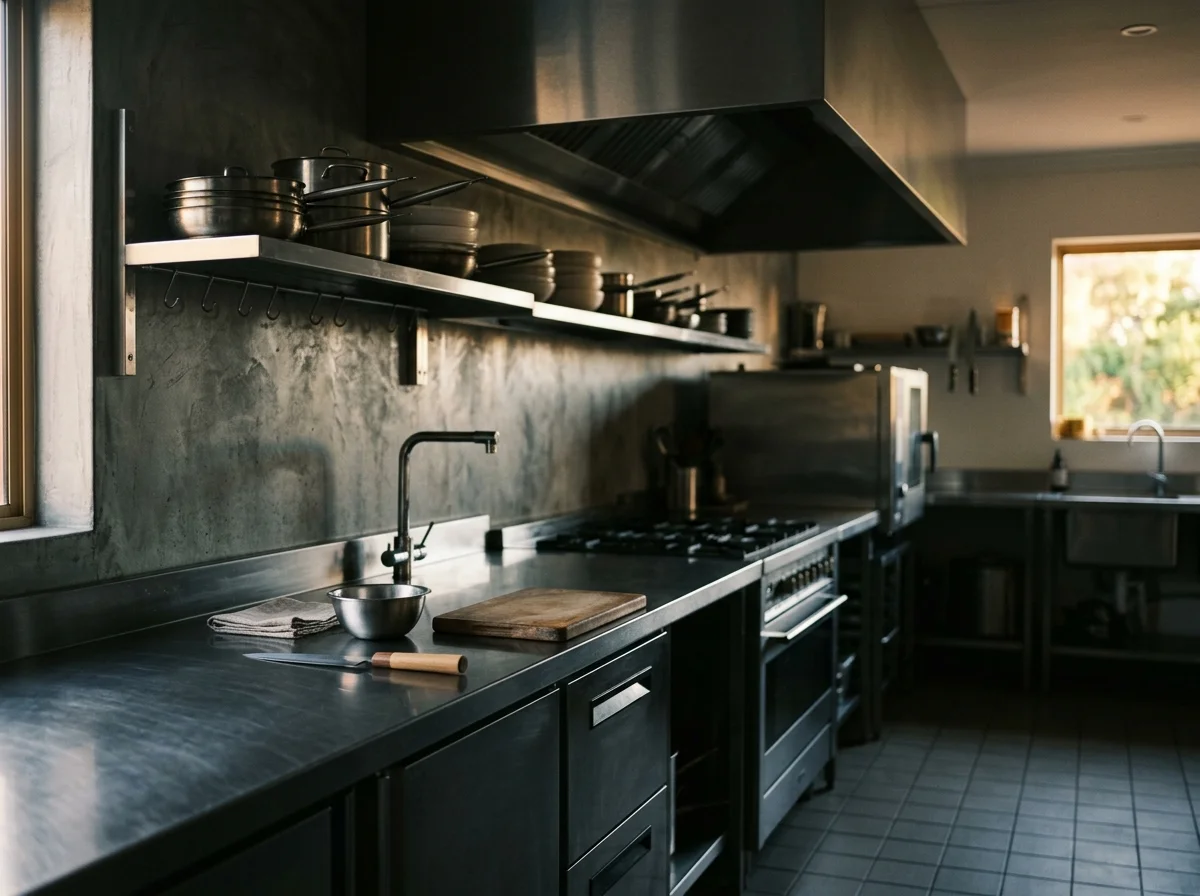 commercial kitchen