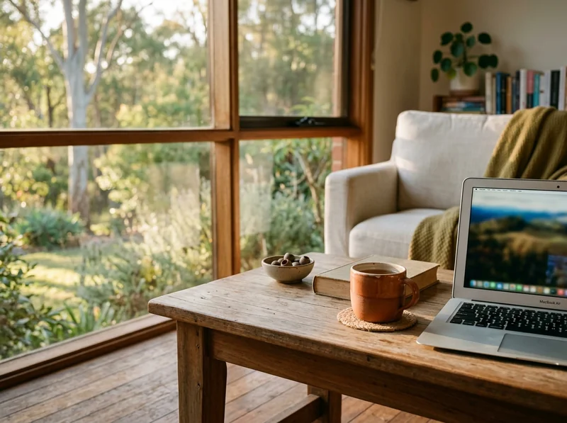 Home living room laptop