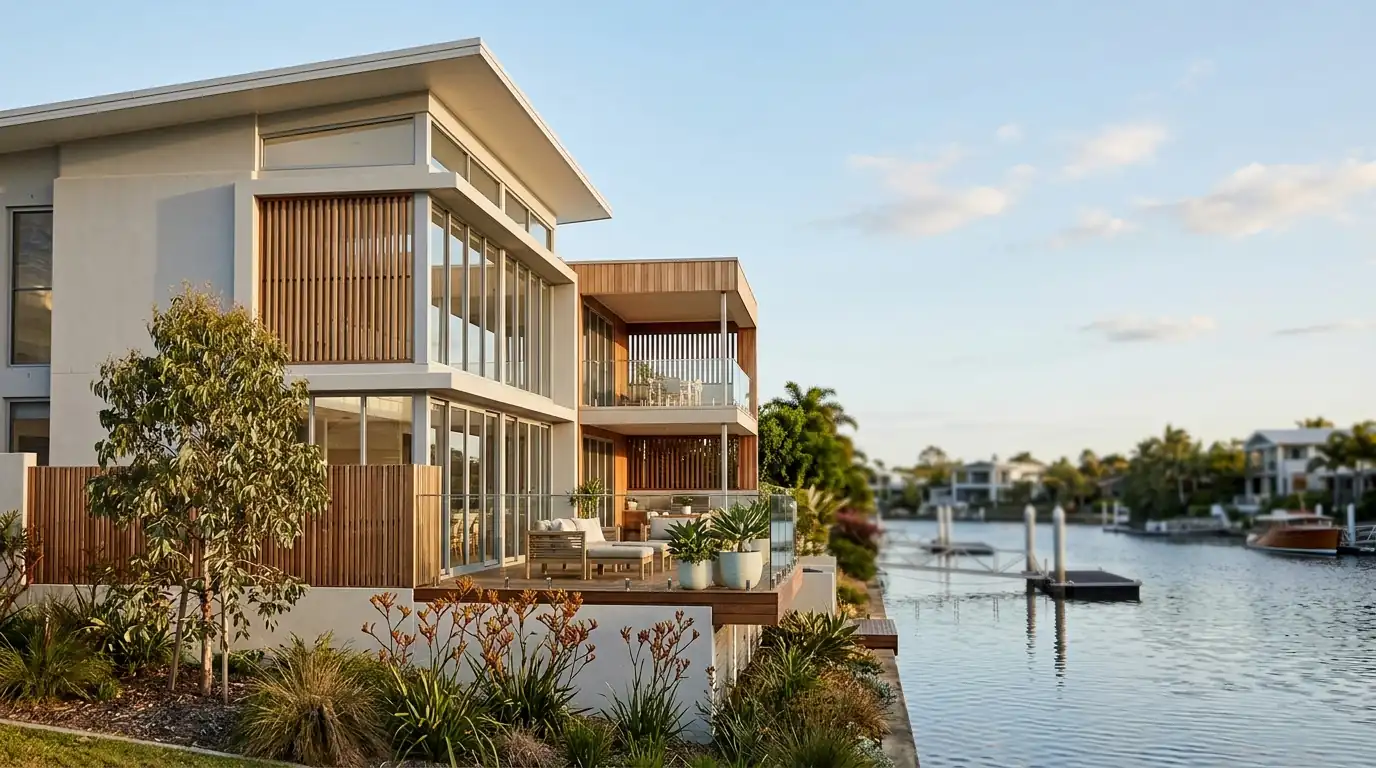 Modern house exterior