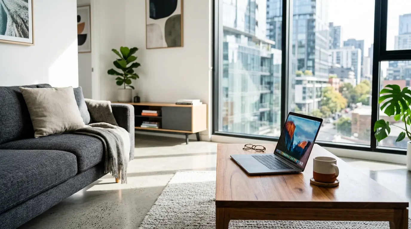 living room laptop