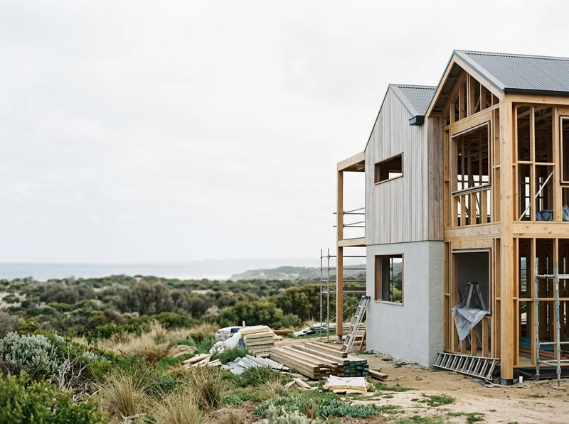 house being built