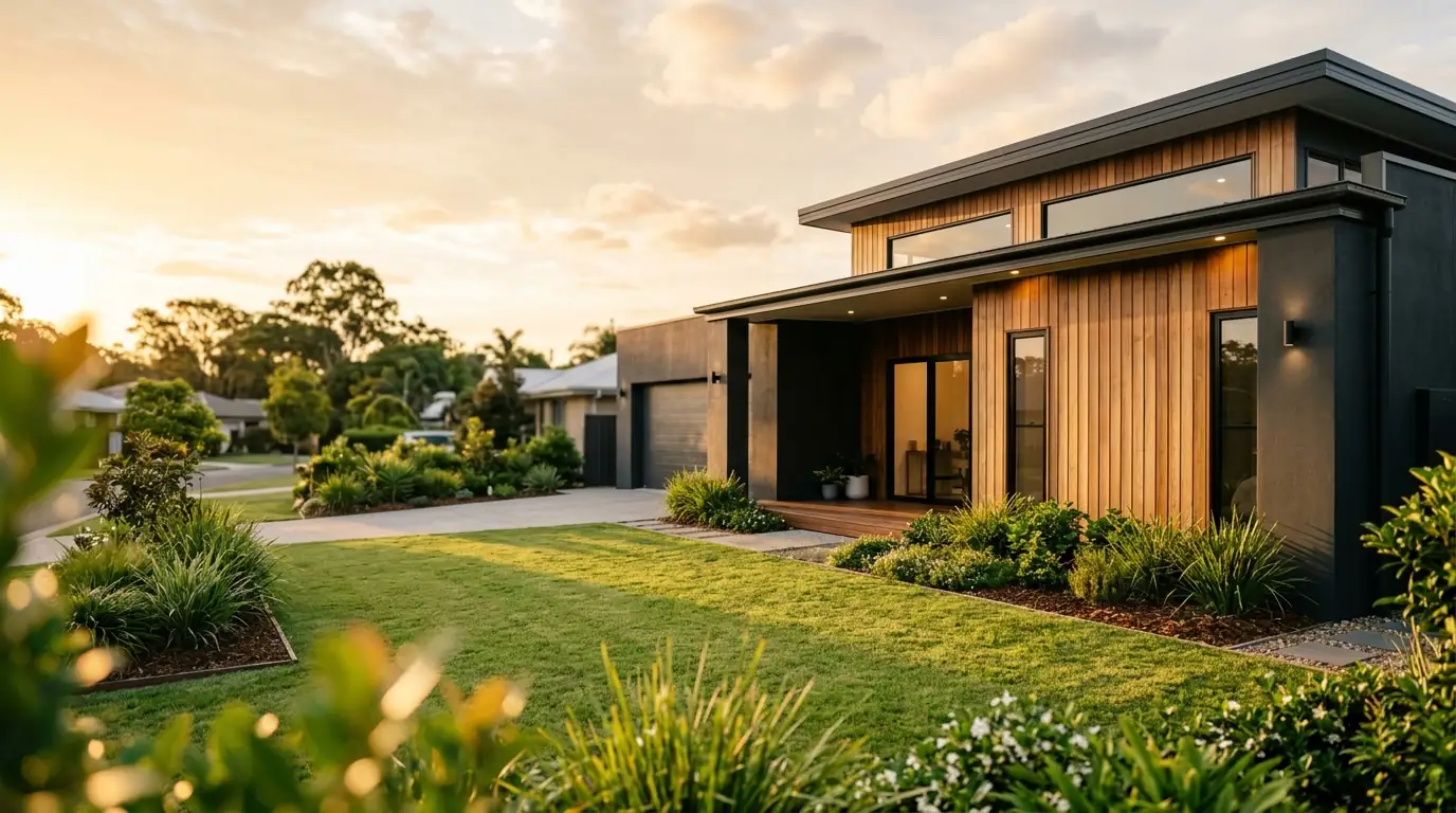 Modern house exterior
