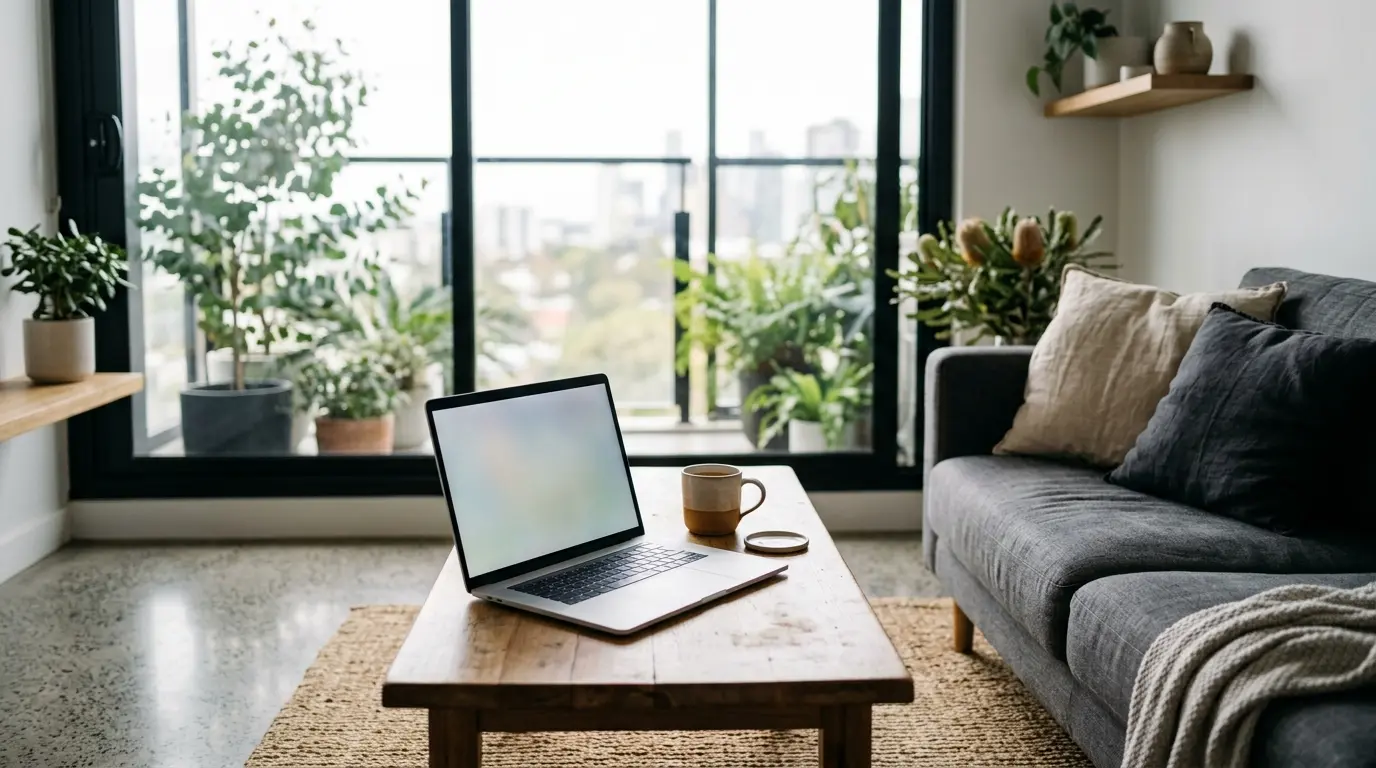 living room laptop